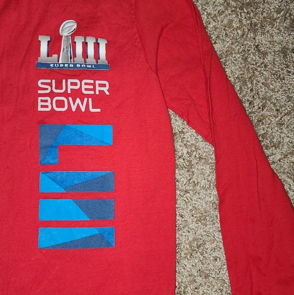 2019 Super Bowl 35 Graphic Long sleeve Tee LIII - Picture 2 of 4